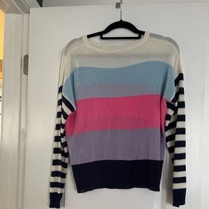 Unknown brand small color block sweater